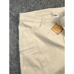 Eddie Bauer Short 16 Outdoor Active Stretch Repellent Of 50+Gorp Core Pumice New